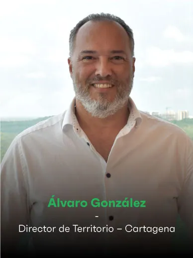 Álvaro González Director de Territorio Cartagena