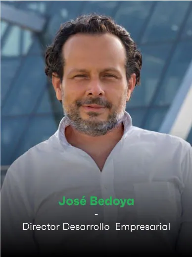 José Bedoya Director Desarrollo Empresarial